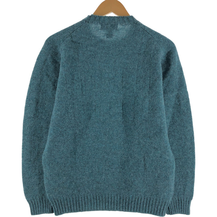 00'S LANDS' END wool knit sweater made in the UK, women's size L /eaa509904