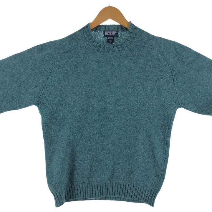 00'S LANDS' END wool knit sweater made in the UK, women's size L /eaa509904