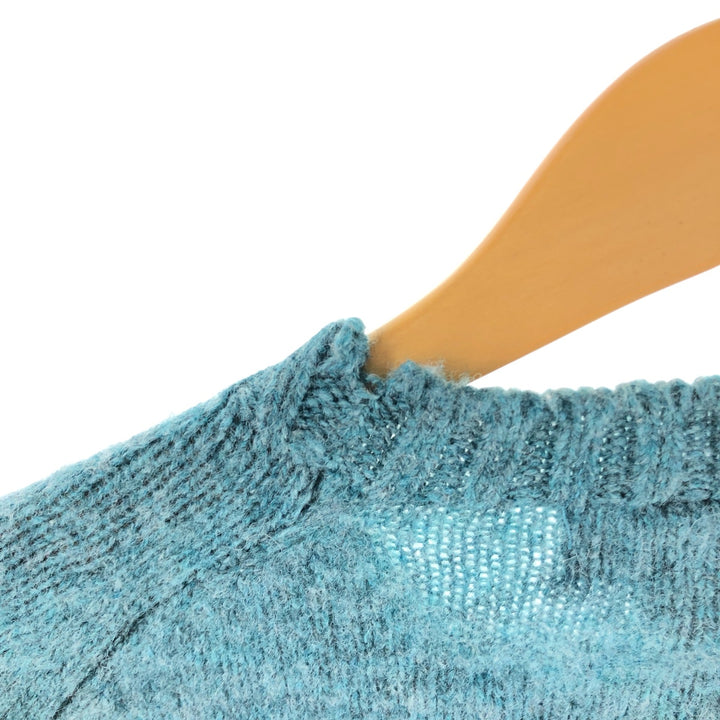 00'S LANDS' END wool knit sweater made in the UK, women's size L /eaa509904