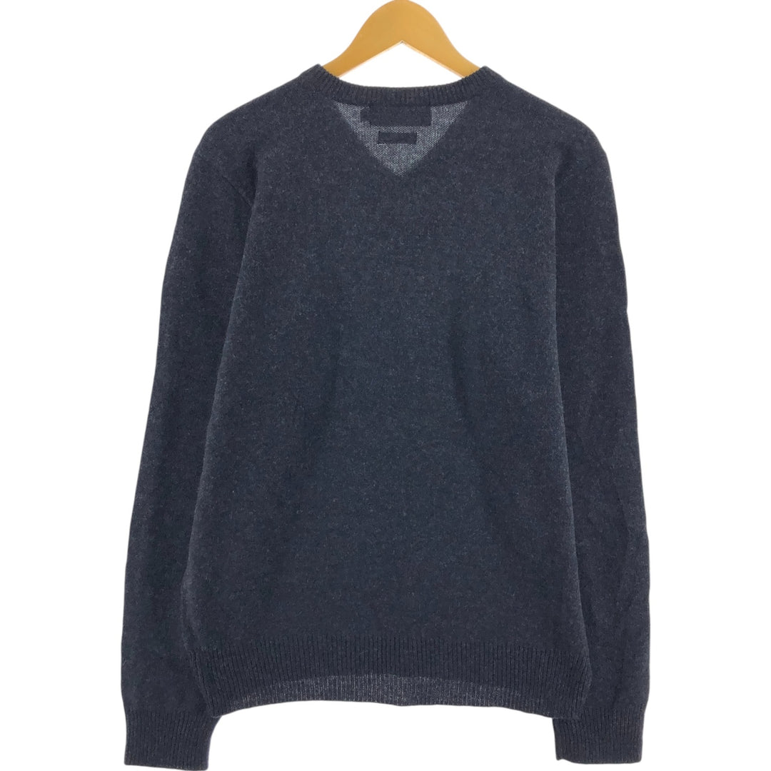 Ralph Lauren V-neck lambswool knit sweater, men's size M / eaa509906