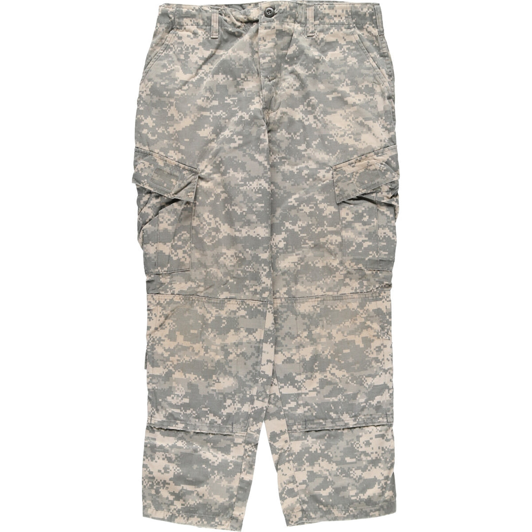 00'S USARMY Camouflage Pattern ACU Digital Camo Military Cargo Pants Combat Pants Made in USA Men's W34 equivalent /eaa509917