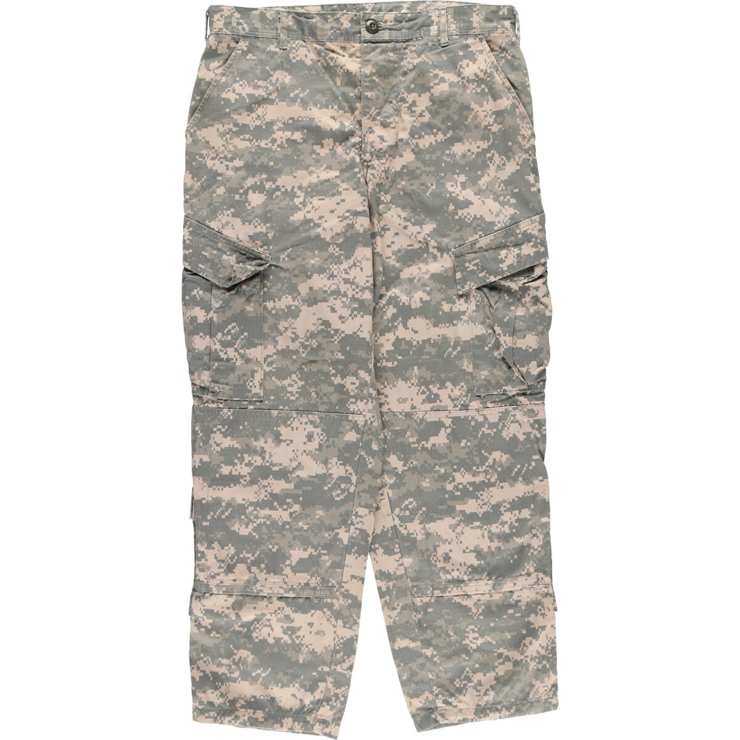 US Army USARMY Camouflage Pattern ACU Digital Camo Military Cargo Pants Combat Pants Made in USA MEDIUM-SHORT Men's W34 equivalent /eaa509918