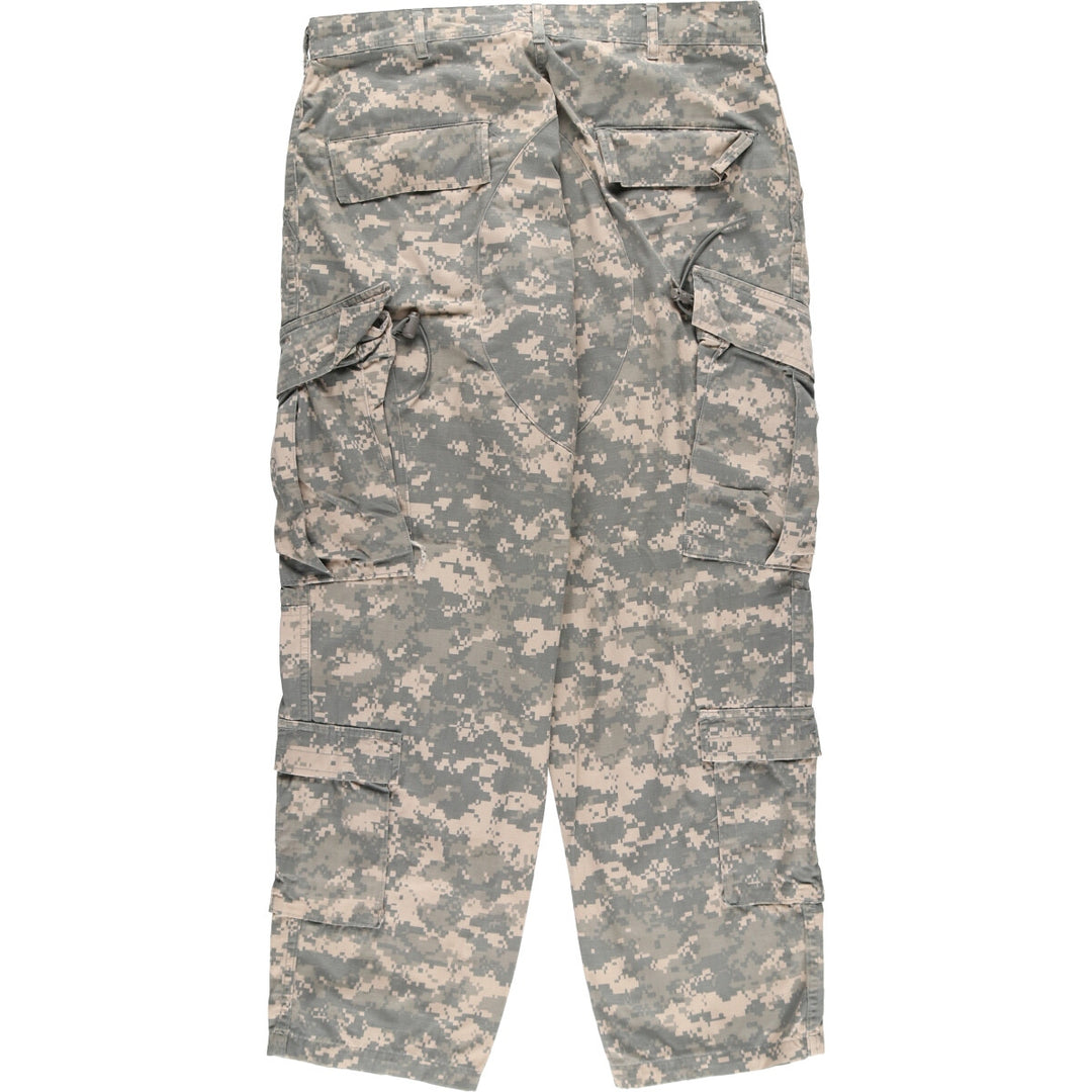 US Army USARMY Camouflage Pattern ACU Digital Camo Military Cargo Pants Combat Pants Made in USA MEDIUM-SHORT Men's W34 equivalent /eaa509918