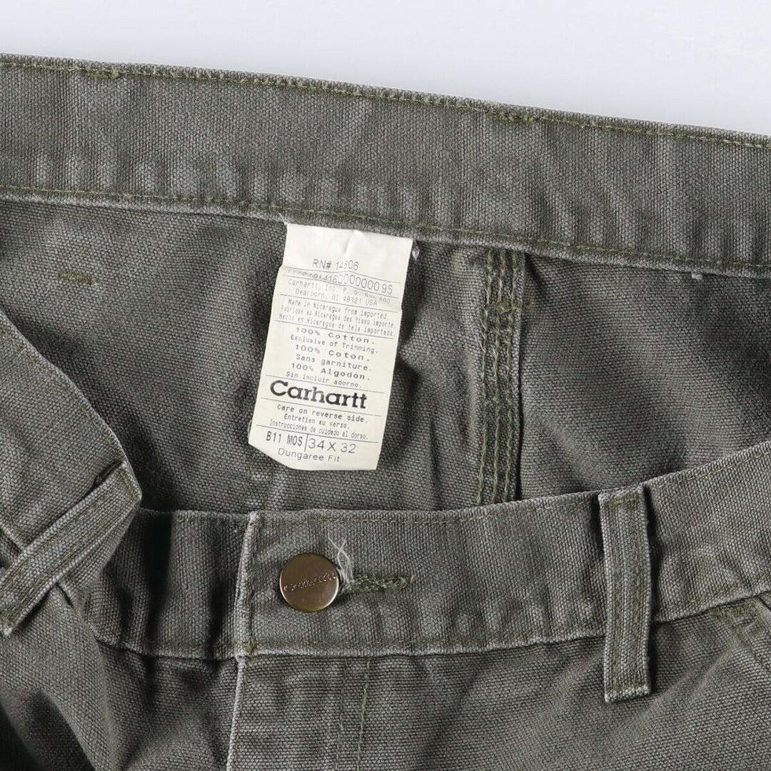 Carhartt Dungaree Fit Duck Painter Pants Men's W34 equivalent / eaa509968