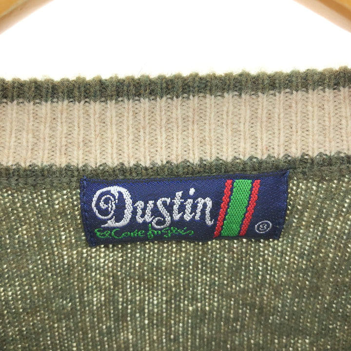 DUSTIN wool knit sweater, men's equivalent to XL /eaa510009