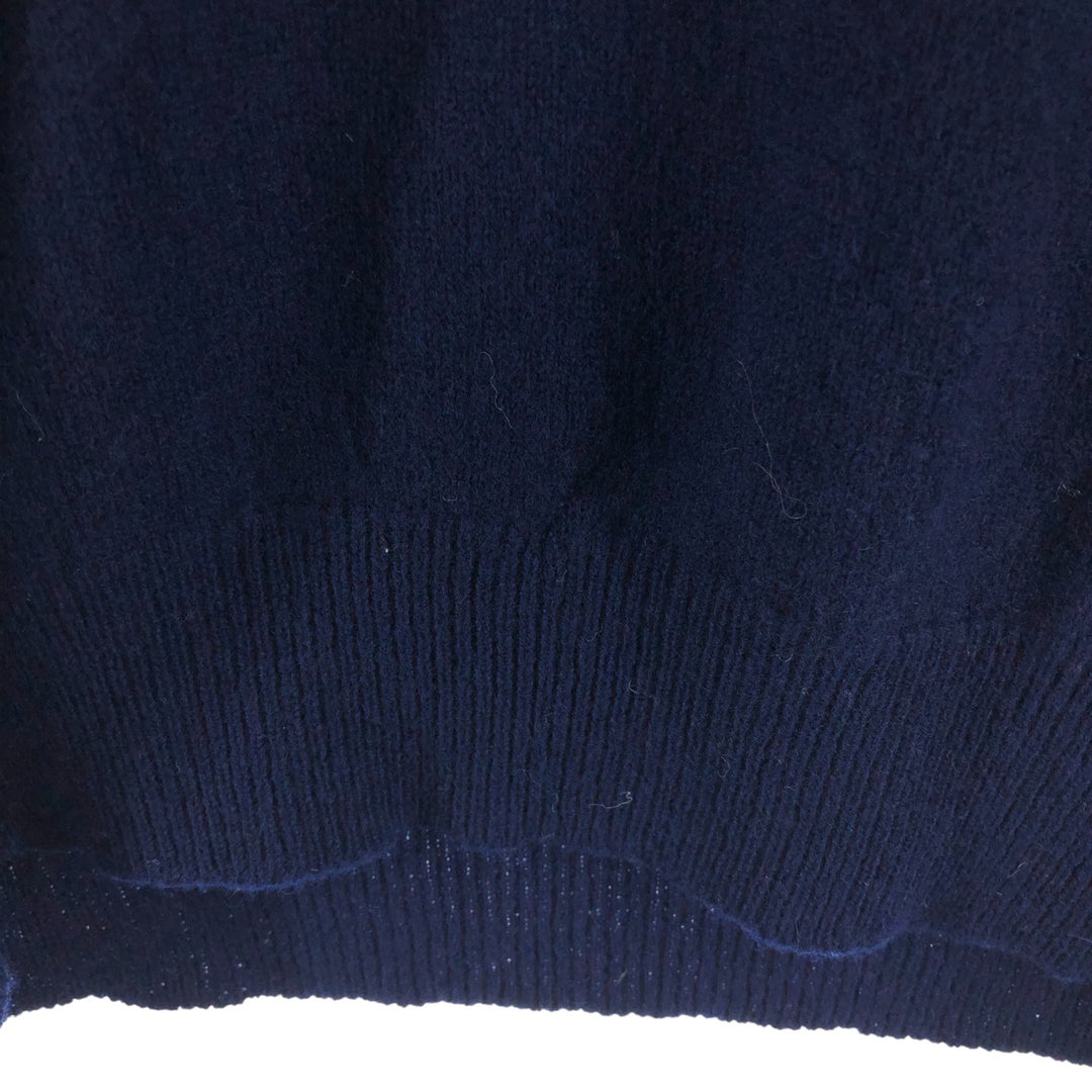 70'S Pendleton V-neck wool knit sweater made in USA, men's size L, vintage /eaa510033