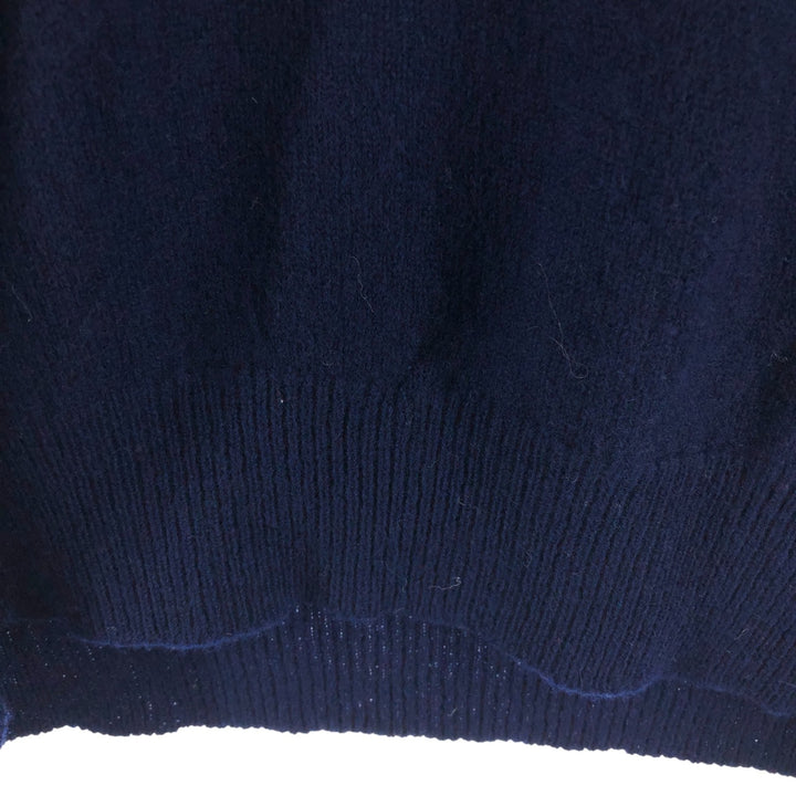 70'S Pendleton V-neck wool knit sweater made in USA, men's size L, vintage /eaa510033
