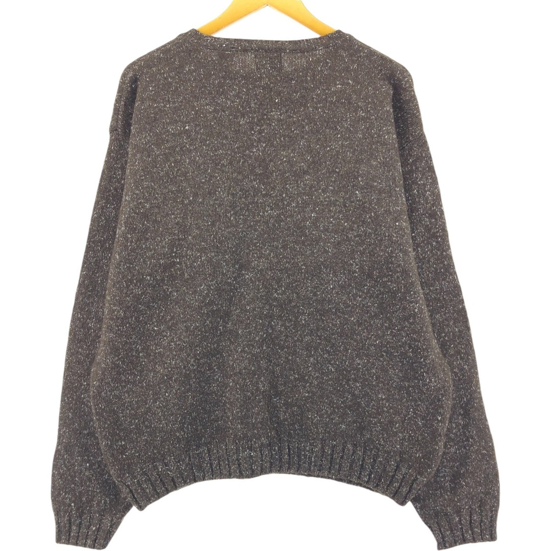 90'S GAP Old Gap Wool Knit Sweater Men's L Size Long Sleeve Color Nep Vintage /eaa510040