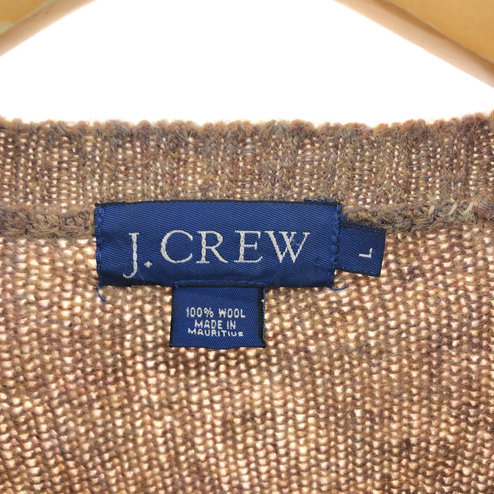 90'S J.Crew Wool Knit Sweater Men's Size L Vintage /eaa510094