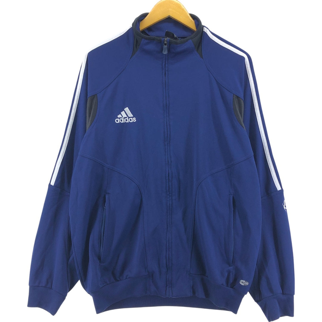 00'S adidas jersey track jacket men's size M /eaa510100