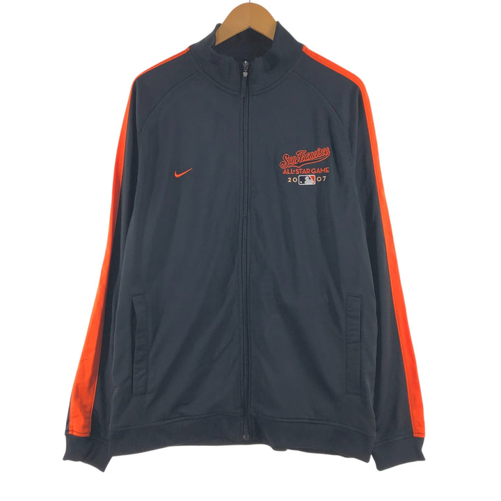 00'S Nike NIKE TEAM 2007 MLB ALL STAR GAME Jersey Track Jacket Men's XL equivalent /eaa510109