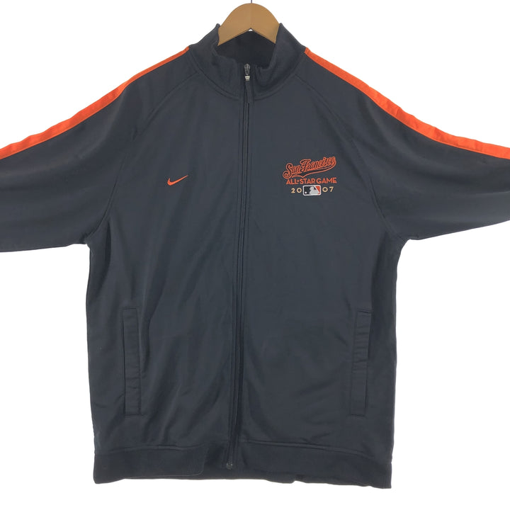 00'S Nike NIKE TEAM 2007 MLB ALL STAR GAME Jersey Track Jacket Men's XL equivalent /eaa510109