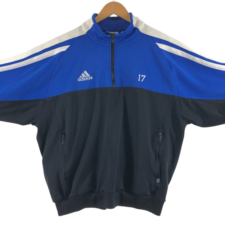 90'S Adidas Jersey Pullover Men's L Size Vintage /eaa510112