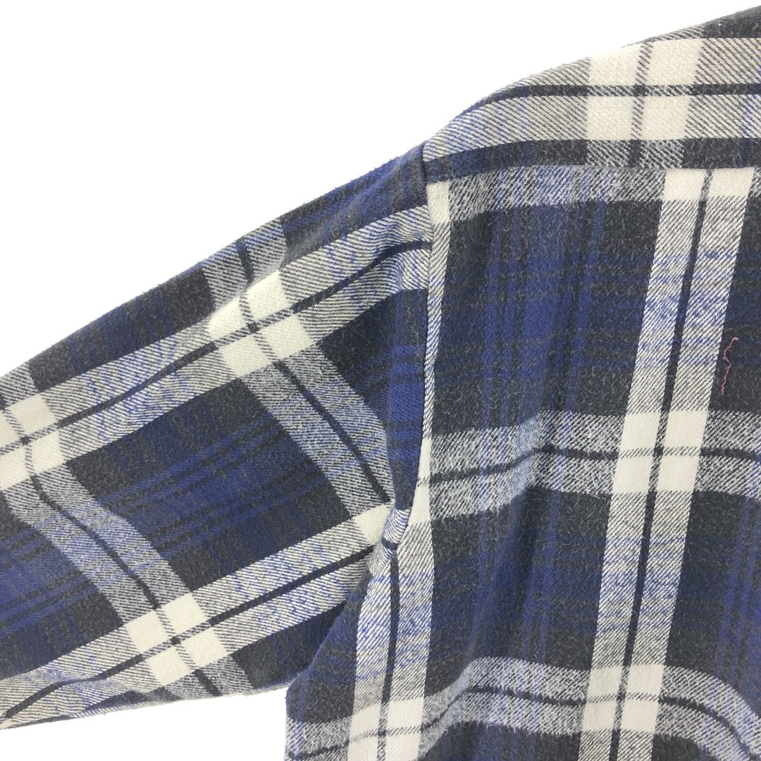 80s-90'S Osh Kosh Long Sleeve Flannel Check Shirt Made in USA Men's XXL Vintage /eaa510128