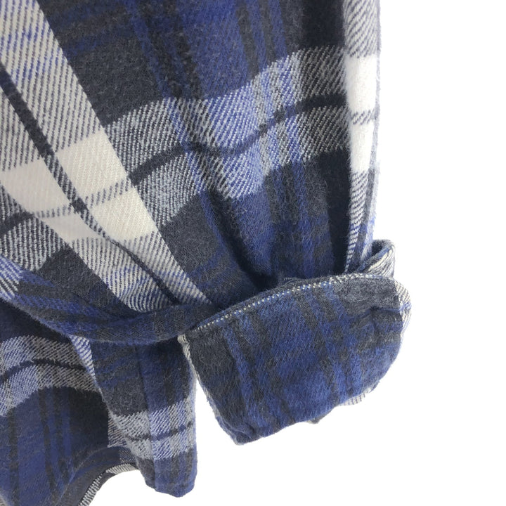 80s-90'S Osh Kosh Long Sleeve Flannel Check Shirt Made in USA Men's XXL Vintage /eaa510128