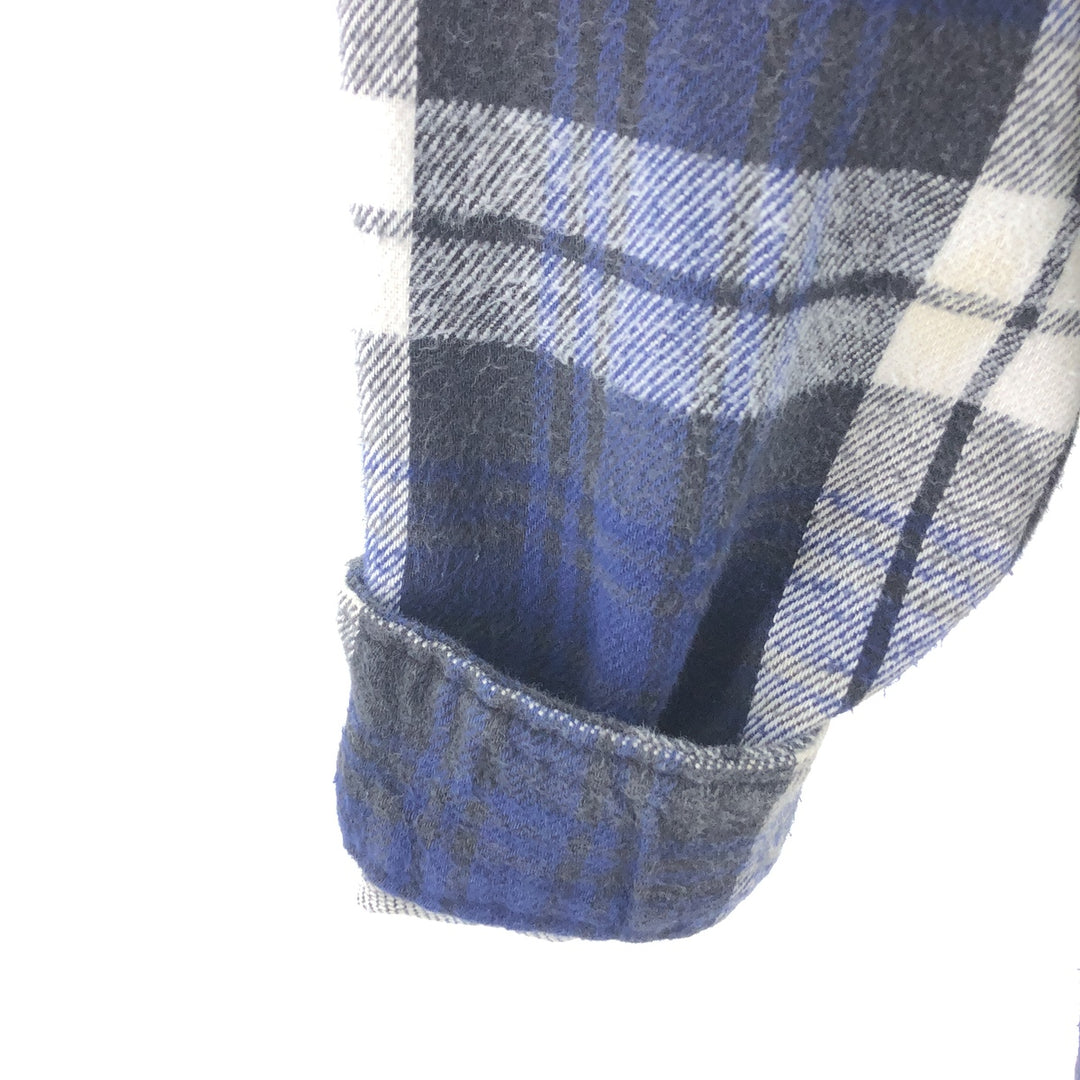 80s-90'S Osh Kosh Long Sleeve Flannel Check Shirt Made in USA Men's XXL Vintage /eaa510128