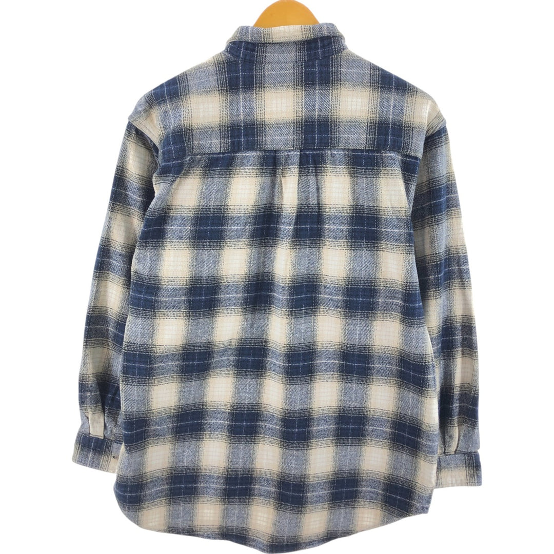 Field and Stream FIELD AND STREAM Ombre Check Long Sleeve Flannel Check Shirt Men's L size /eaa510135