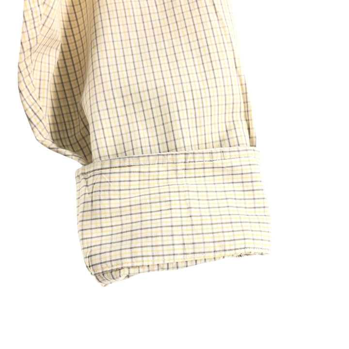 Brooks Brothers Long Sleeve Button-Down Check Shirt Men's Size L / eaa510142