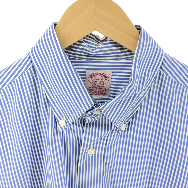 Brooks Brothers Est.1818 Long Sleeve Button-Down Striped Shirt Men's Size L /eaa510144