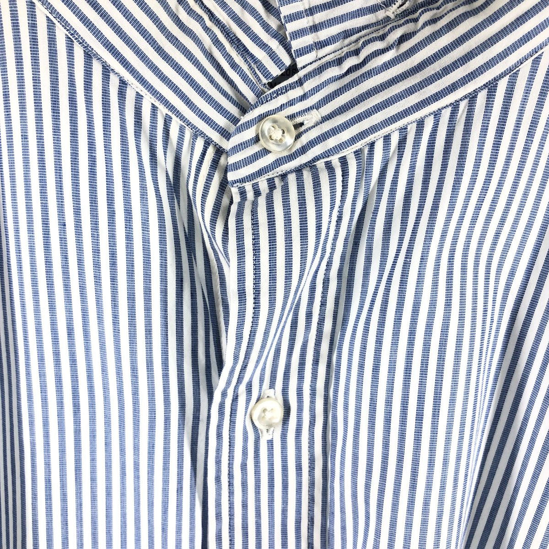 Brooks Brothers SLIM FIT long sleeve striped shirt made in USA, men's size L / eaa510154