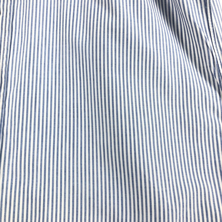 Brooks Brothers SLIM FIT long sleeve striped shirt made in USA, men's size L / eaa510154