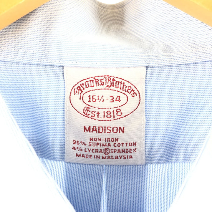 Brooks Brothers Madison long sleeve cotton shirt, men's size L / eaa510157