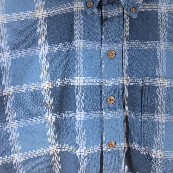 90s~00'S St. John's Bay Long Sleeve Flannel Check Shirt Men's XXL Vintage /eaa510184