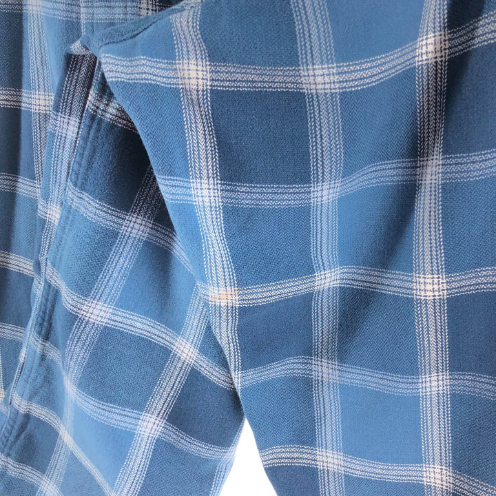 90s~00'S St. John's Bay Long Sleeve Flannel Check Shirt Men's XXL Vintage /eaa510184