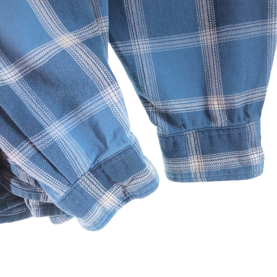 90s~00'S St. John's Bay Long Sleeve Flannel Check Shirt Men's XXL Vintage /eaa510184