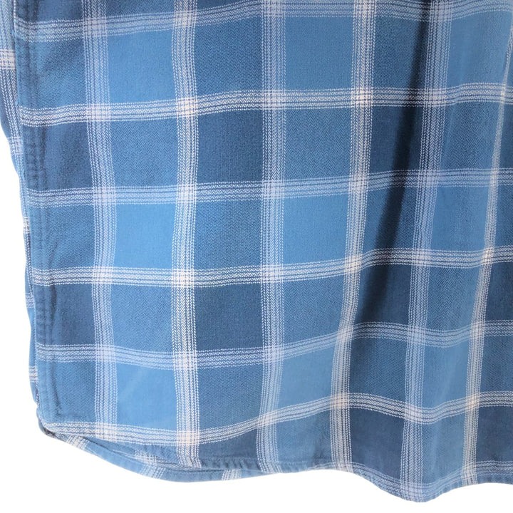 90s~00'S St. John's Bay Long Sleeve Flannel Check Shirt Men's XXL Vintage /eaa510184