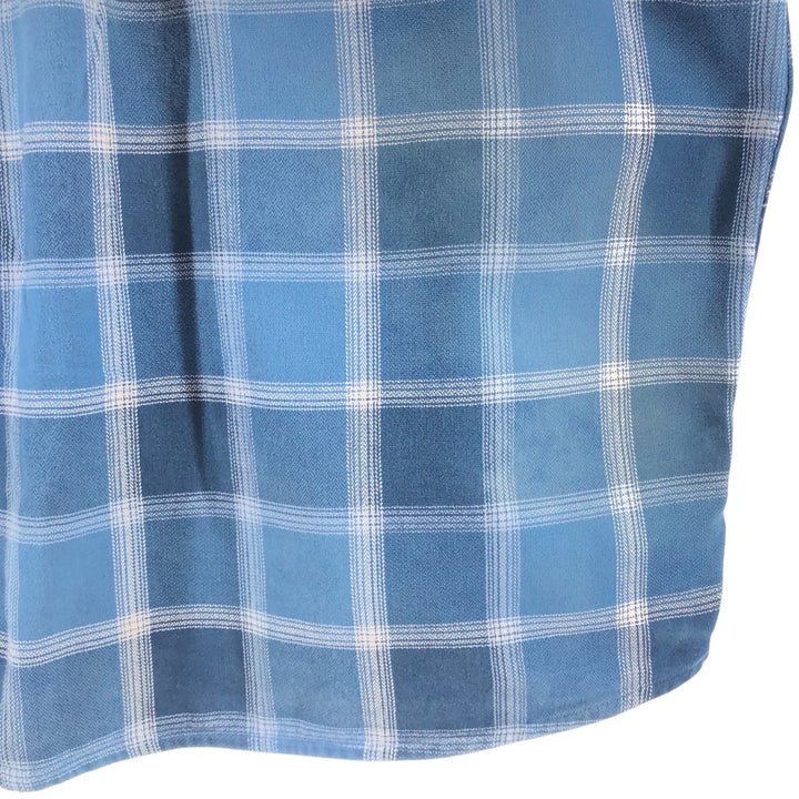 90s~00'S St. John's Bay Long Sleeve Flannel Check Shirt Men's XXL Vintage /eaa510184