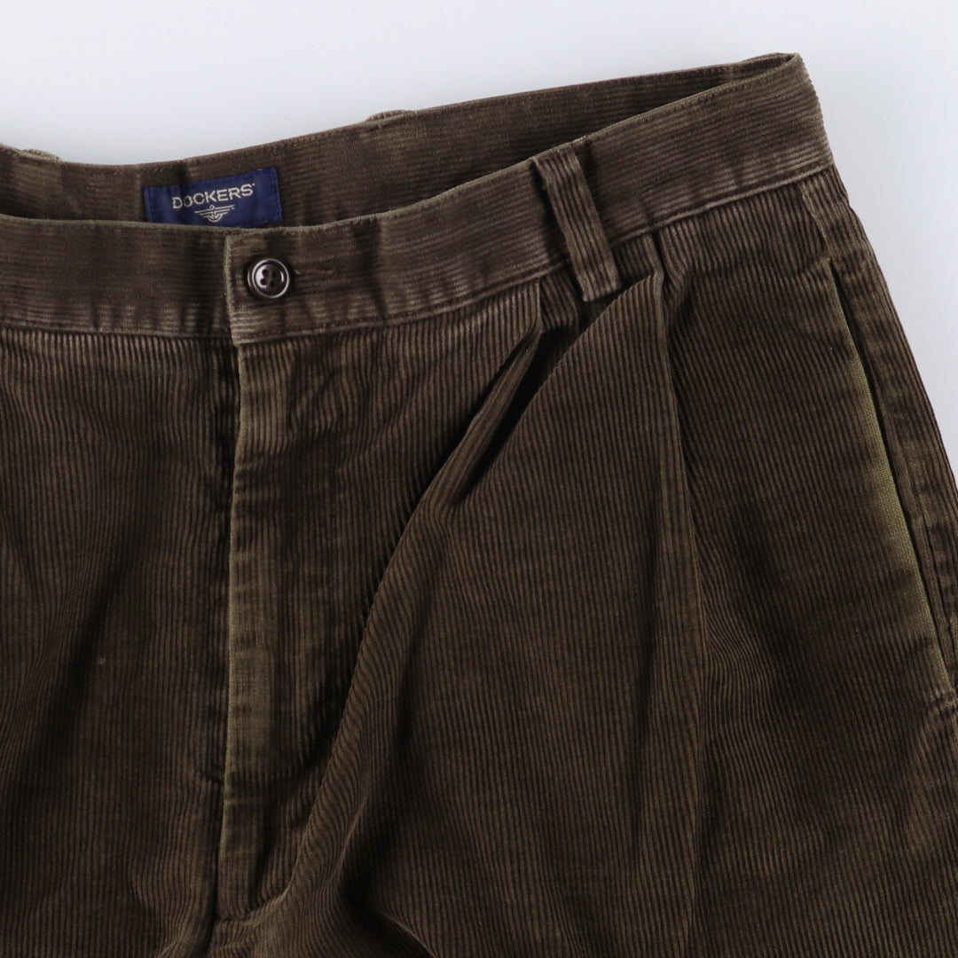 Dockers DOCKERS Two-pleat Corduroy Pants Men's W34 equivalent / eaa510196