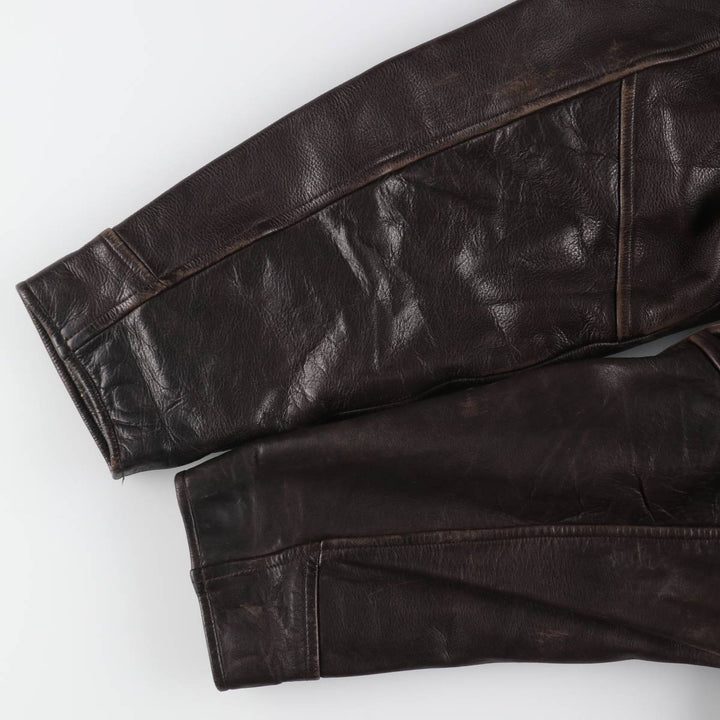 Leather blouson type, men's size M /eaa510298