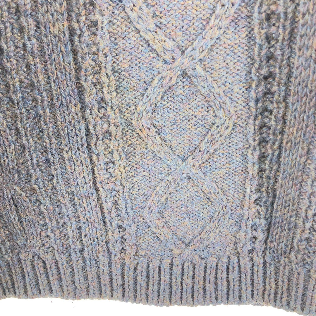 Jordan Marsh Fisherman Aran Knit Sweater Women's Size L Vintage /eaa510315