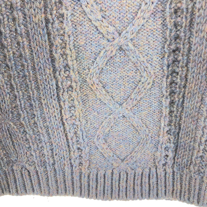 Jordan Marsh Fisherman Aran Knit Sweater Women's Size L Vintage /eaa510315