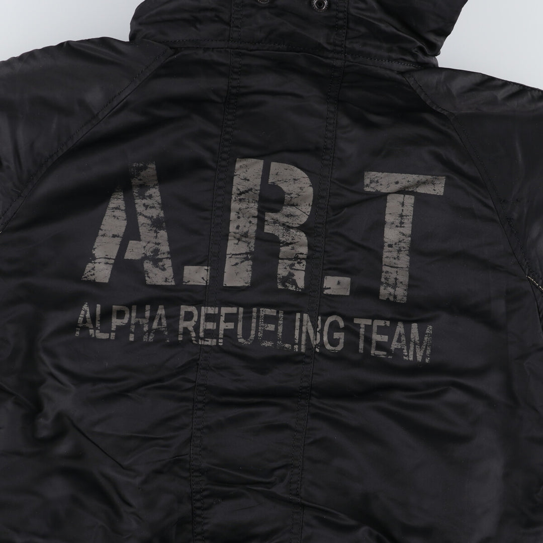 Civilian Alpha ALPHA N-2B Type Back Print Padded Military Flight Jacket MEDIUM Men's M equivalent /eaa510441