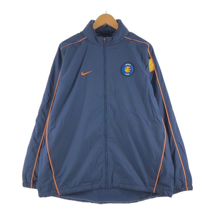 00'S Nike NIKE TEAM SERIE A/B Serie A/B FC Inter Nazionale Milano Nylon Jacket Men's L size /eaa510469