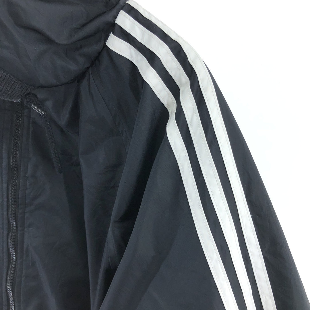 00'S adidas reversible padded hoodie puffer jacket men's size M / eaa510477