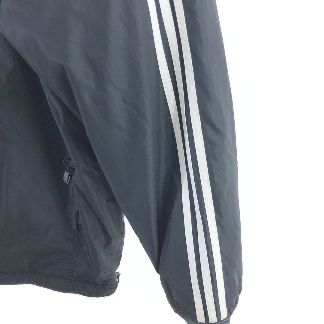 00'S adidas reversible padded hoodie puffer jacket men's size M / eaa510477