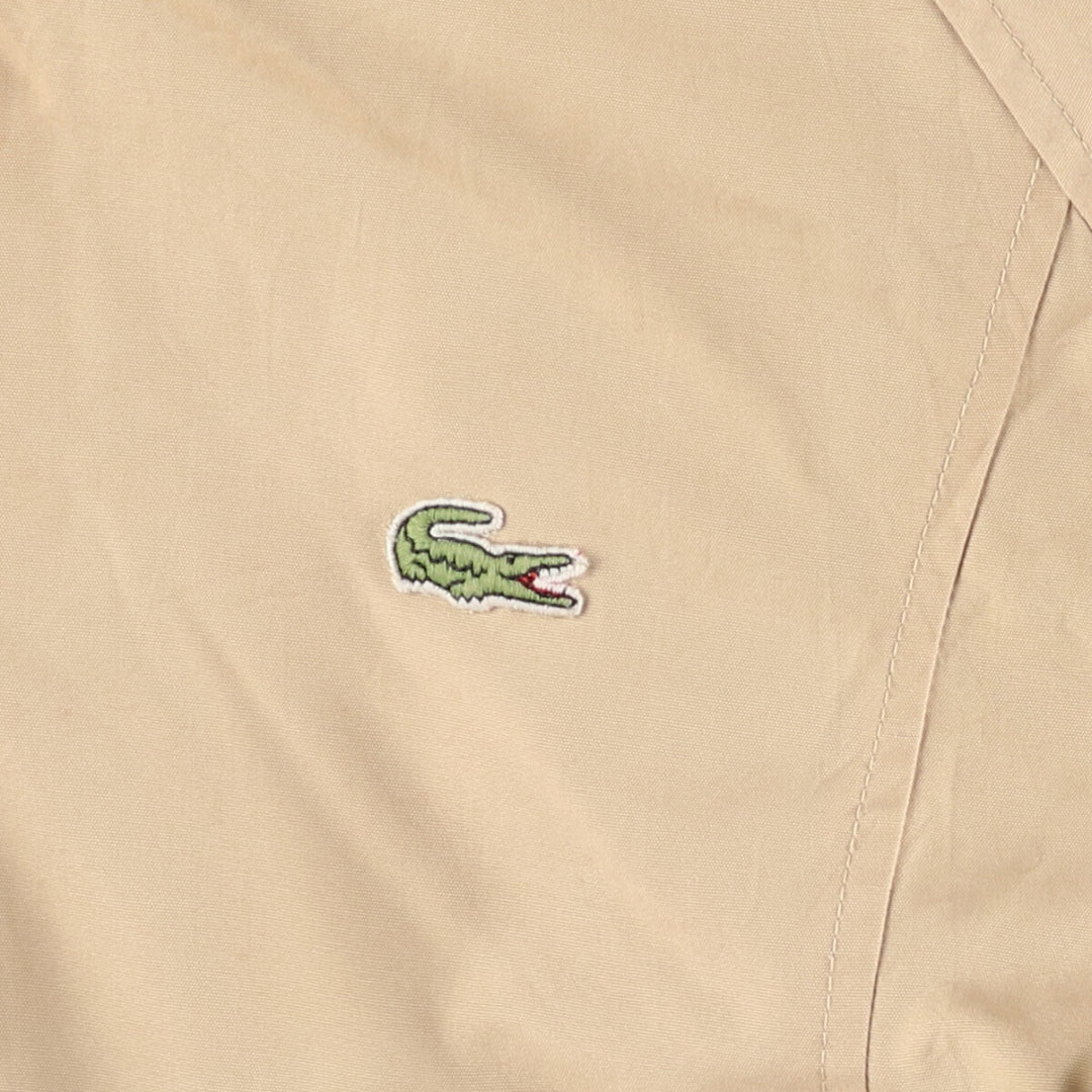 ~80'S Lacoste LACOSTE reversible cotton jacket men's size L vintage /eaa510494