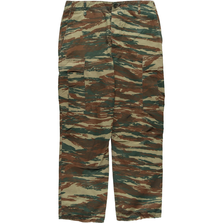 Greek Army Camouflage Pattern Lizard Camo Ripstop Military Cargo Pants Men's W34 equivalent /eaa510514