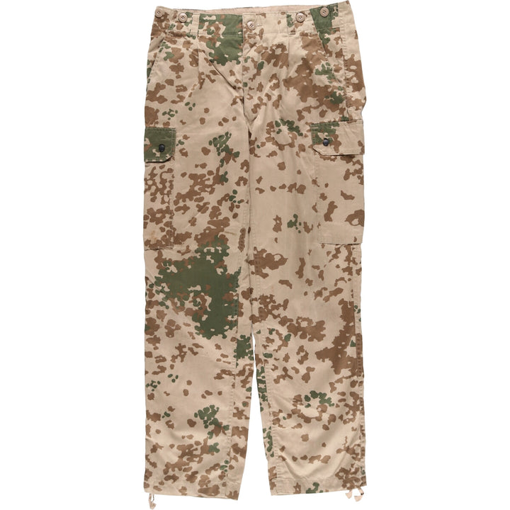 Genuine German military camouflage pattern Tropentine camo military cargo pants size 8 men's w34 equivalent /eaa510516