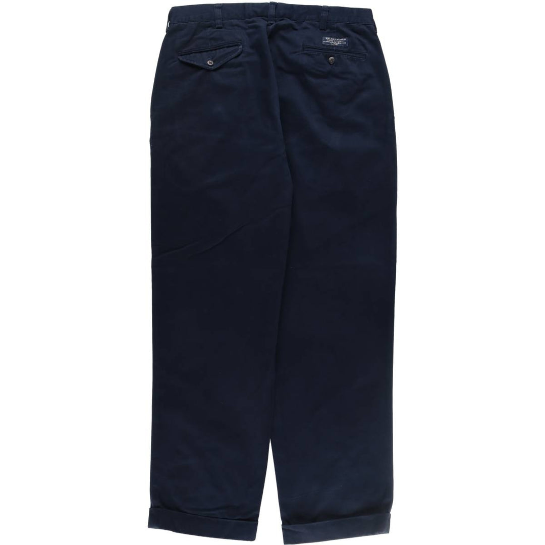 Ralph Lauren POLO by Ralph Lauren HAMMOND PANT, two-pleat chino pants, men's, W35 equivalent / eaa510537