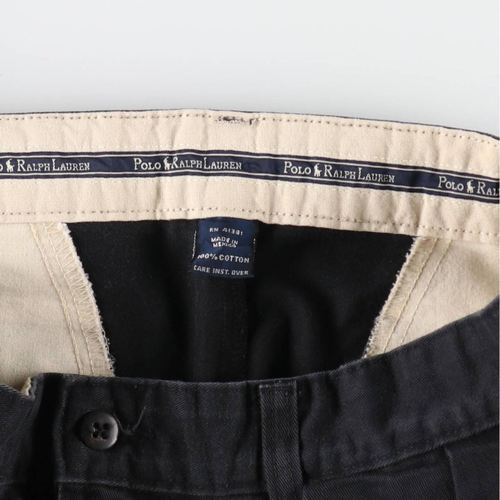 Ralph Lauren POLO RALPH LAUREN Two-pleat chino pants for men, size W32 equivalent / eaa510543