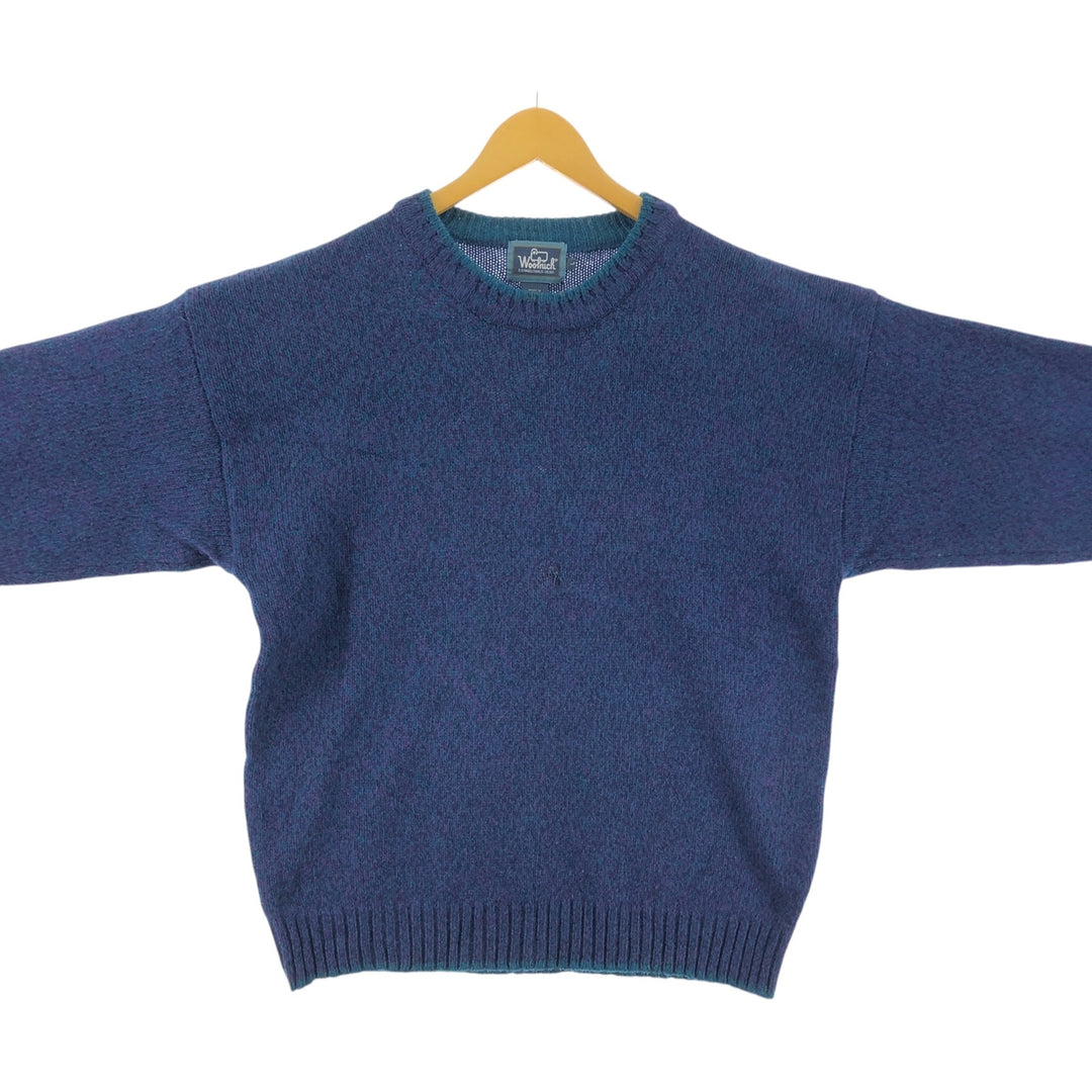 90'S WOOLRICH Wool knit sweater, men's size L, vintage / eaa510545