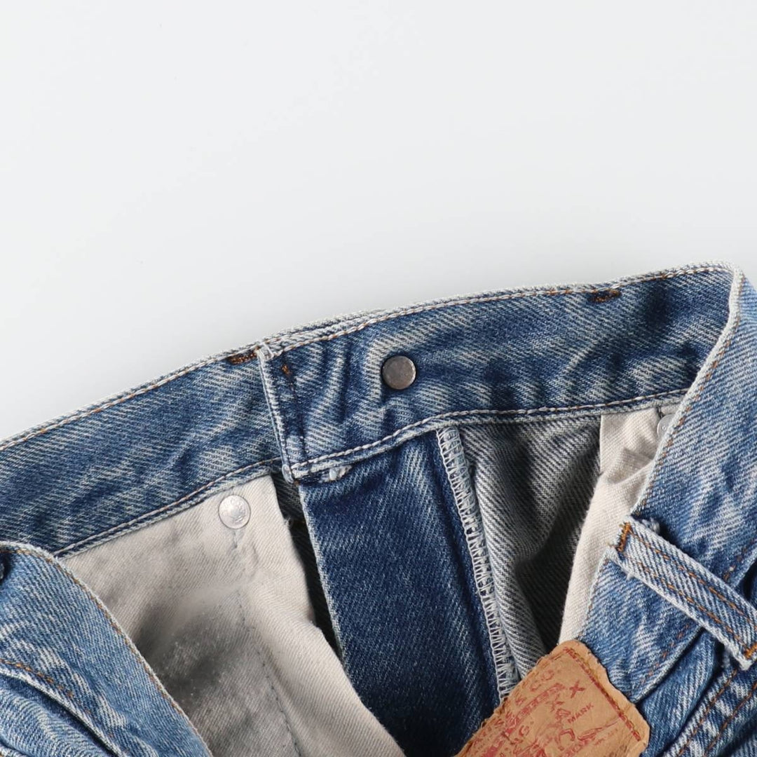 Levi's 550 Relaxed Fit Tapered Denim Pants Women's M (w26) unclear blue type Vintage Second Hand