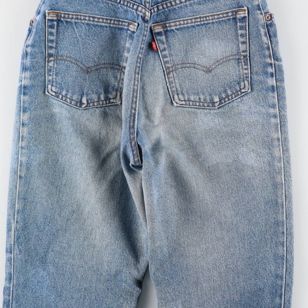 Levi's 550 Relaxed Fit Tapered Denim Pants Women's M (w26) unclear blue type Vintage Second Hand