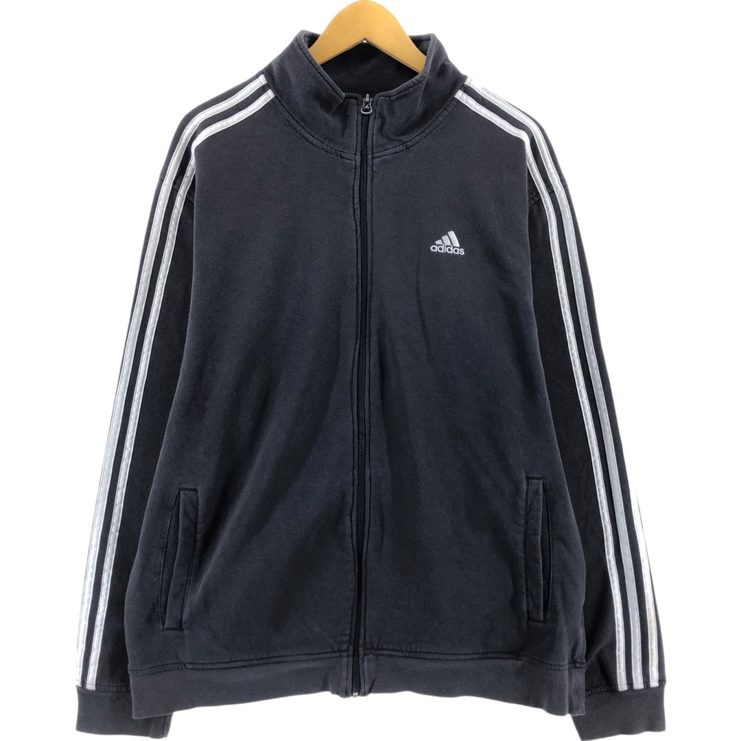 Adidas full zip sweatshirt, sweatshirt, men's XL equivalent / eaa510601