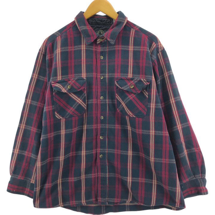 Berne Apparel Long Sleeve Heavy Flannel Check Shirt Men's XL /eaa510607