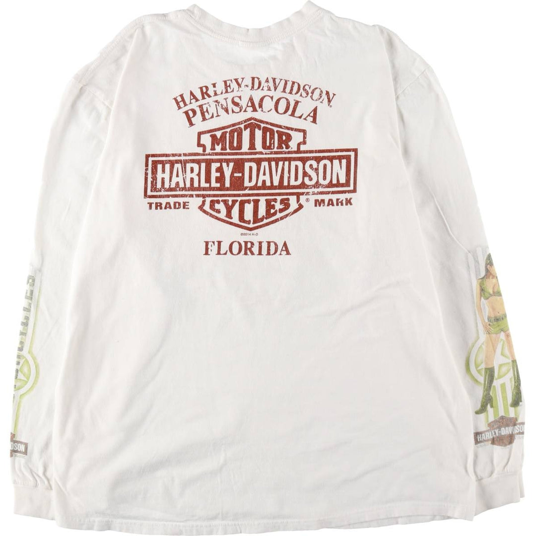 Harley-Davidson Long T-shirt Men's L size / eaa510629